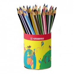 Crayons de couleur Stabilo - Pot de 38 crayons