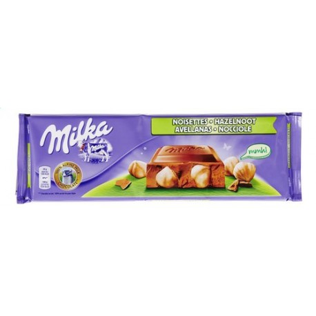 Chocolat au lait NOISETTES - MILKA 270g