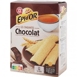 Craquante chocolat Epid'or 200gr X12