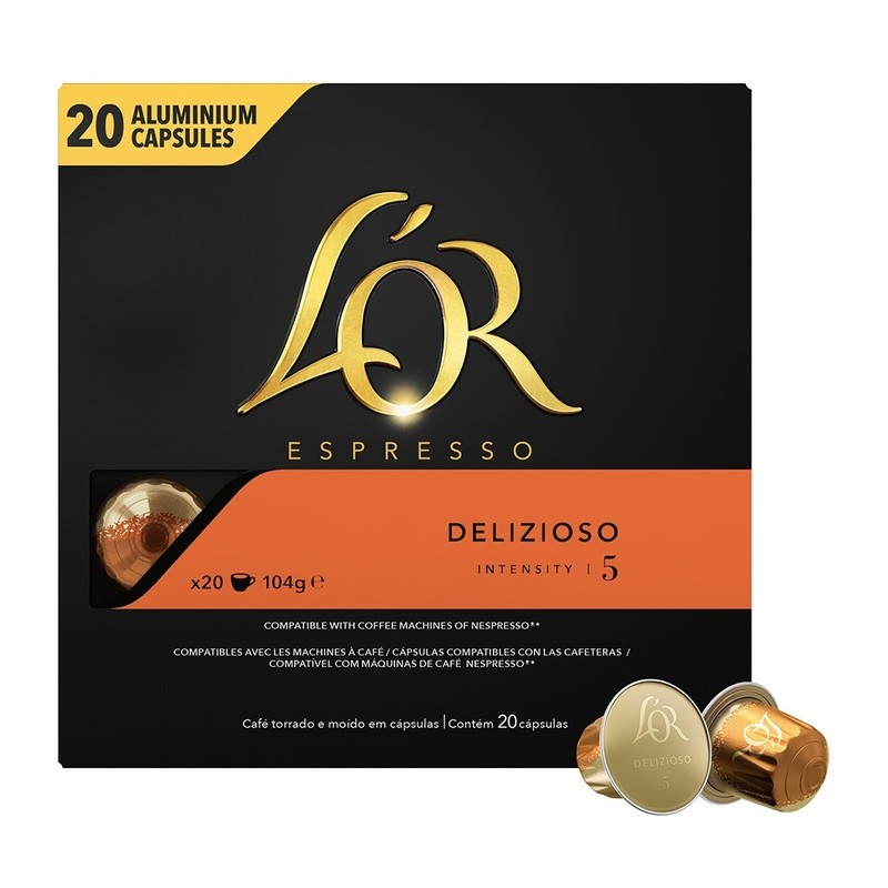 Cafe L'or espresso delizioso X20 capsule - Invictal