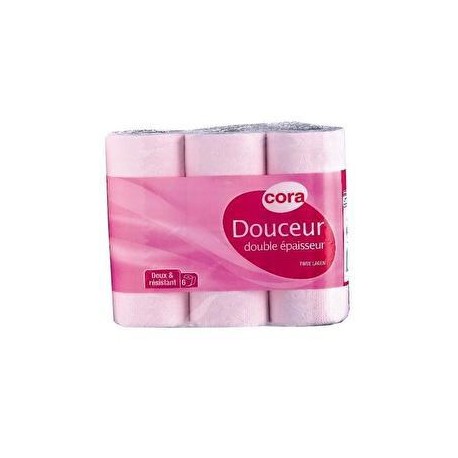 papier toilette douceur 2 plis X12 rouleaux