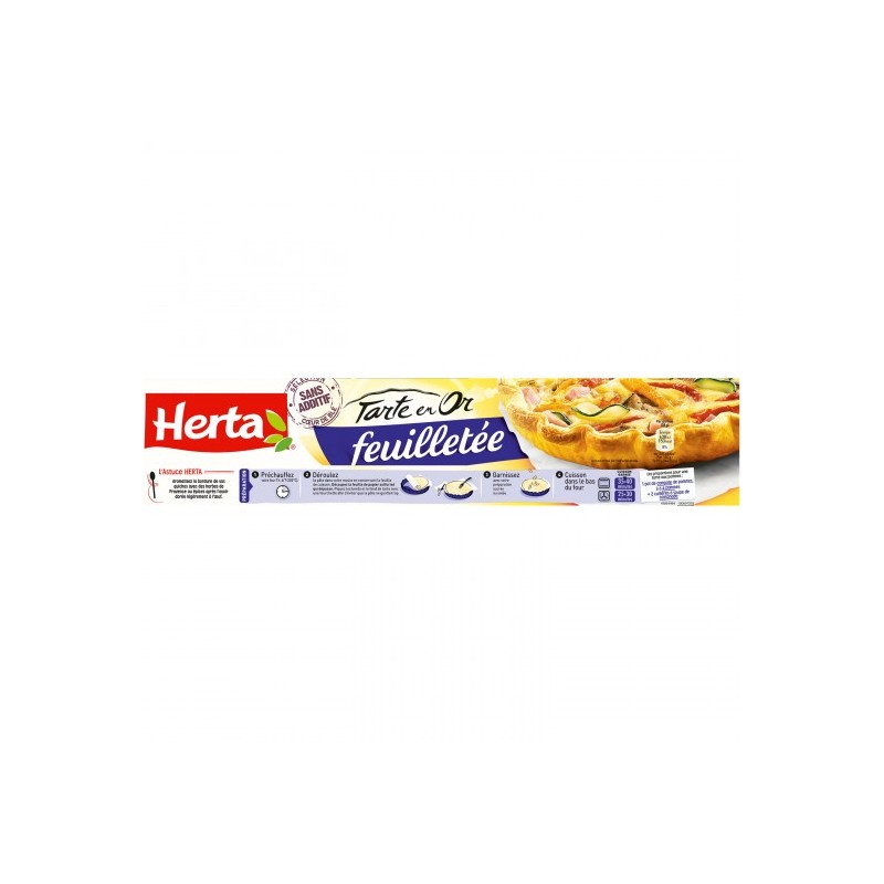 Pâte Feuilletée 230g herta - Invictal