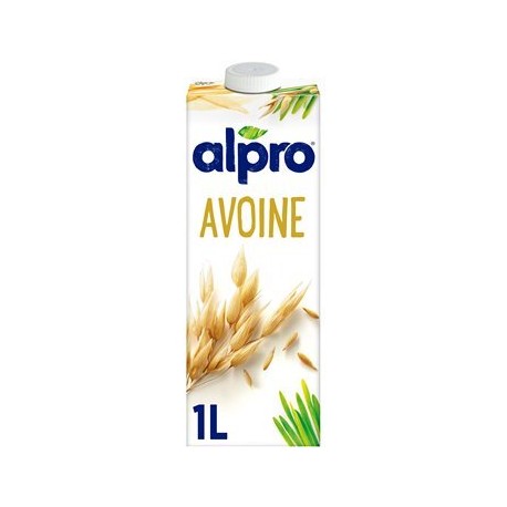 Lait d'avoine sans sucre ajouté Alpro 1L - Invictal