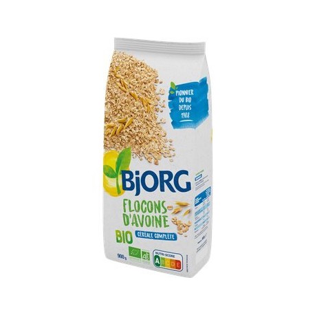 Flocons d'avoine complet Bjorg bio - 900g