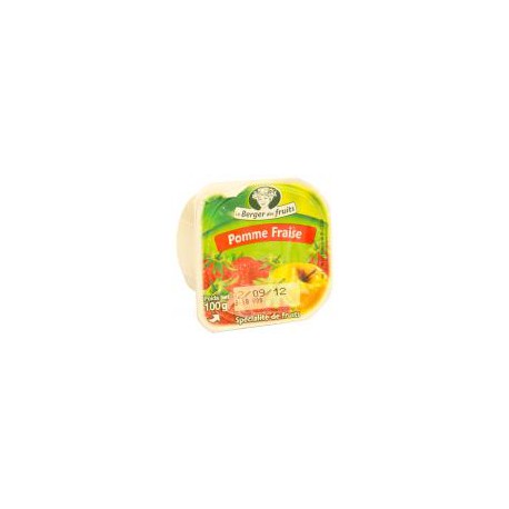 Compote pomme fraise 72 portions x100g MATERNE