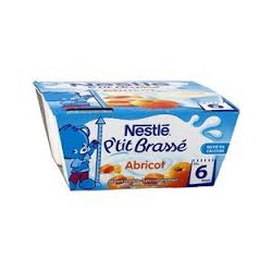 Nestlé Brassé Abricot 4x100g