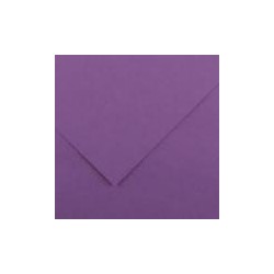 Feuilles bricolage 50x65cm Violet 160gr X10