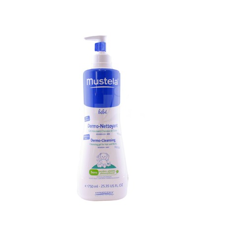 Gel nettoyant moussant bébé 1L BIODERMA