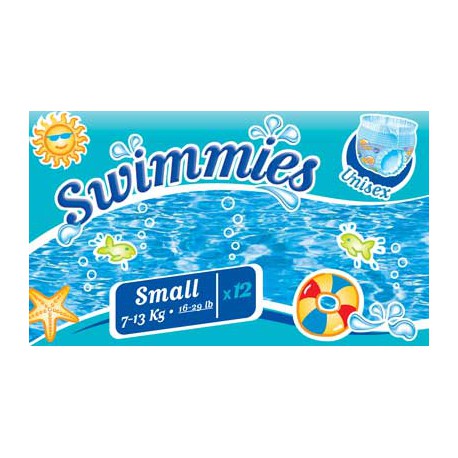 SWIMMIES SMALL 7-13 KG x 96
