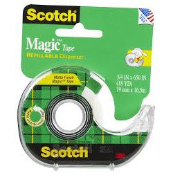 Ruban scotch X 3 dévidoirs