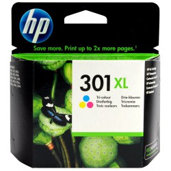 Cartouche jet d'encre HP 301 XL trois couleurs